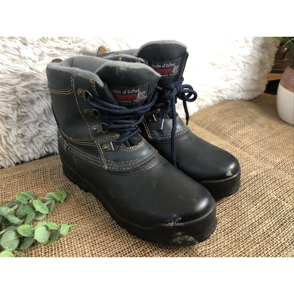 High Sierra Womens Teen Leather Hiking Boots Women's Size 6 Beautiful Condition‎